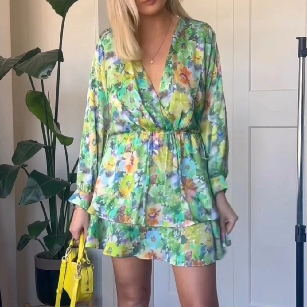 FLORAL PRINT DRESS - Picture 13 of 14